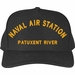 NAS Patuxent River Text Only Custom Embroidered Cap