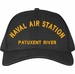 NAS Patuxent River Text Only Custom Embroidered Cap