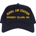 NAS Whidbey Island WA Text Only Custom Embroidered Cap