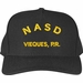 NASD, Naval Ammunition Support Detachment Vieques, Puerto Rico Text Custom Embroidered Cap
