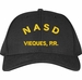 NASD, Naval Ammunition Support Detachment Vieques, Puerto Rico Text Custom Embroidered Cap