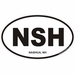 Nashua New Hampshire Oval Decal