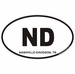 Nashville Davidson Tennessee Oval Decal