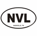 Nashville Tennessee Oval Decal