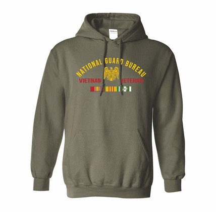 National Guard Bureau Vietnam Veteran Hooded Sweatshirt