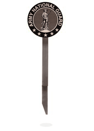 National Guard Flag Holder Grave Marker (Clearance)