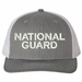 National Guard Text Only USA Mesh-Back Cap