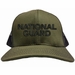 National Guard Text Only USA Mesh-Back Cap