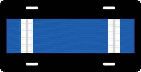 NATO ISAF Ribbon License Plate