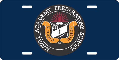 Naval Academy Preparatory School License Plate