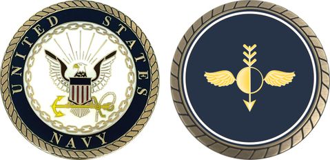U.S. Navy Naval Aerographer's Mate Challenge Coin