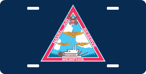 Naval Air Reserve Navaires Memphis License Plate