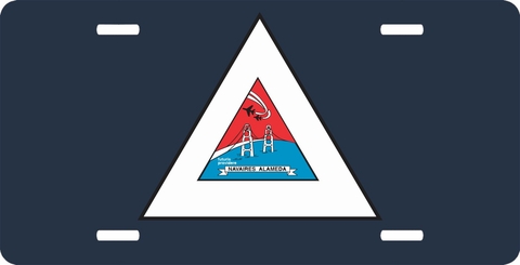 Naval Air Station Alameda License Plate