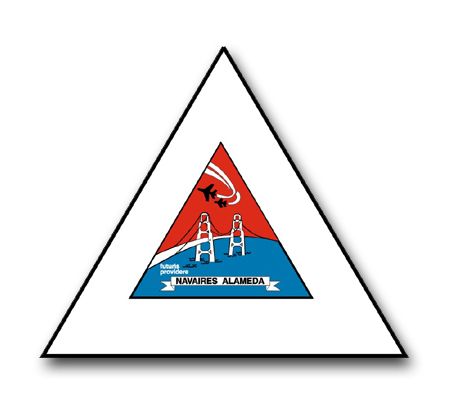 Naval Air Station Alameda Vinyl Transfer Decal