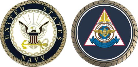 Naval Air Station Miramar Challenge Coin