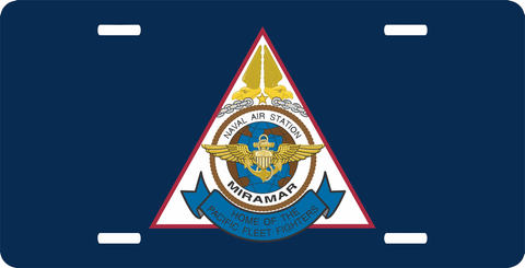 Naval Air Station Miramar License Plate