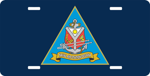Naval Air Station Oceana License Plate