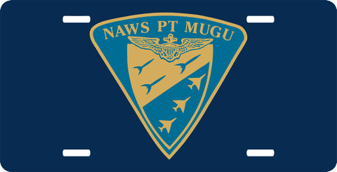 Naval Air Station Point Mugu License Plate