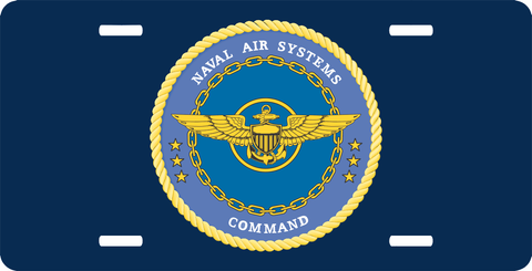Naval Air Systems Command License Plate