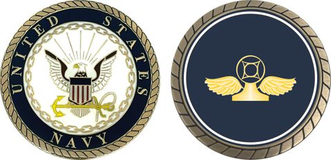 U.S. Navy Naval Air Traffic Controller Challenge Coin