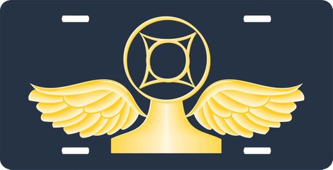 Naval Air Traffic Controller License Plate