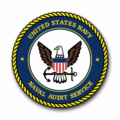 Naval Audit Service Vinyl Transfer  Decal