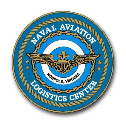 Naval Aviation Logistics Norfolk Center Vinyl Transfer Decal