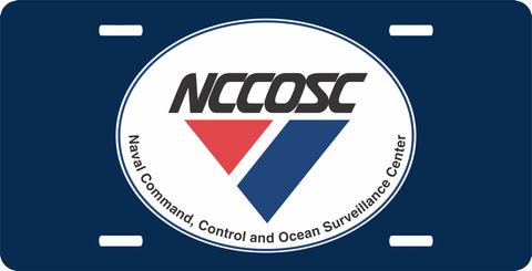 Naval Command, Control and Ocean Surveillance Center License Plate