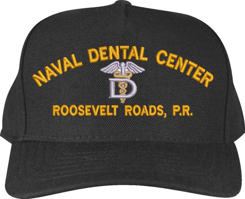 Naval Dental Center, Roosevelt Roads, Puerto Rico Custom Embroidered Cap