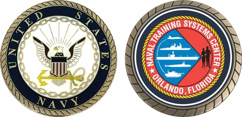 Naval Education & Training Center Challenge Coin