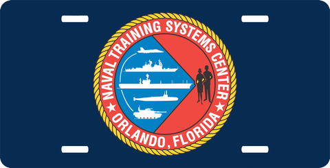 Naval Education & Training Center License Plate