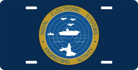 Naval Electronic Systems Engineering Activity License Plate