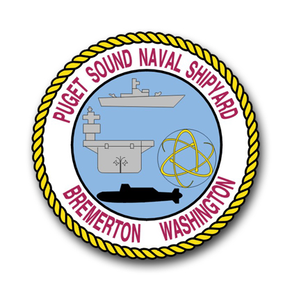 Naval Puget Sound Shipyard Vinyl Transfer Decal