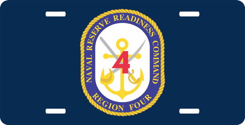 Naval Reserve Readiness Command License Plate