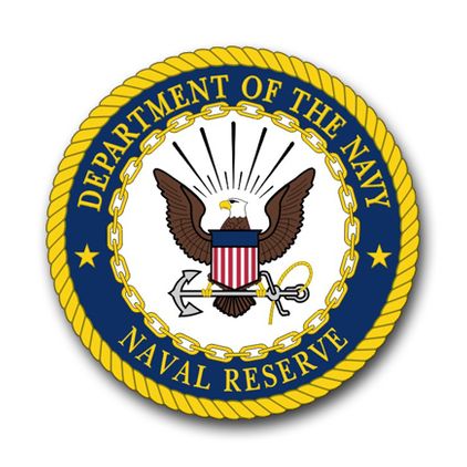 Naval Reserve Vinyl Transfer Decal