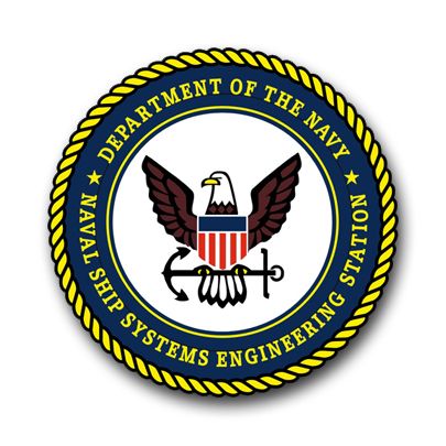 Naval Ship Systems Engineering Station Vinyl Transfer Decal