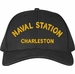 Naval Station Charleston Text Only Custom Embroidered Cap