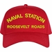 Naval Station Roosevelt Road Text Only Custom Embroidered Cap