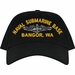 Naval Sub Base Bangor with Dolphins Embroidered Cap