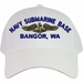 Naval Submarine Base Bangor w/ Gold Dolphins Embroidered Cap