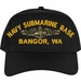 Naval Submarine Base Bangor w/ Gold Dolphins Embroidered Cap