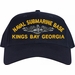 Naval Submarine Base Kings Bay with Dolphins Embroidered Cap