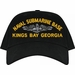 Naval Submarine Base Kings Bay with Dolphins Embroidered Cap