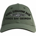 Naval Submarine Base Kings Bay with Dolphins Embroidered Cap