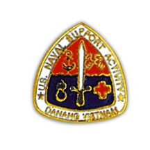 Naval Support Activity Da Nang Vietnam 3/4" Lapel Pin