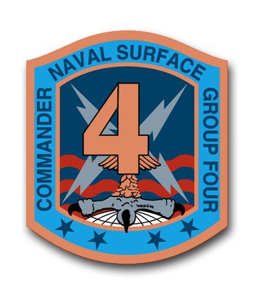 Naval Surface Group Four Vinyl Transfer Decal