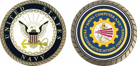 Naval Telecommunications & Computer Command Challenge Coin