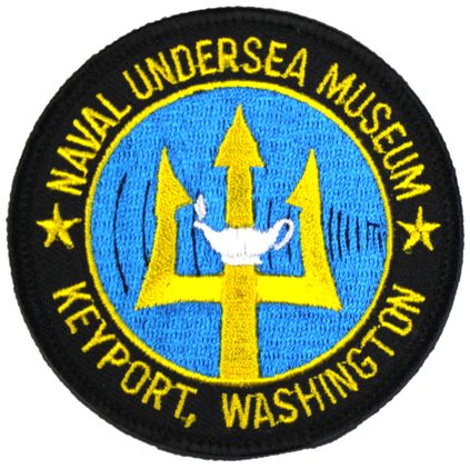 Naval Underwater Museum Keyport, WA 3 Inch Patch