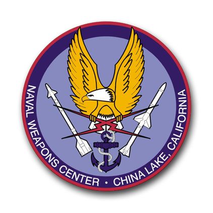 Naval Weapons Center China Lake, California  Vinyl Transfer Decal
