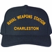 Naval Weapons Station Charleston Text Only Custom Embroidered Cap